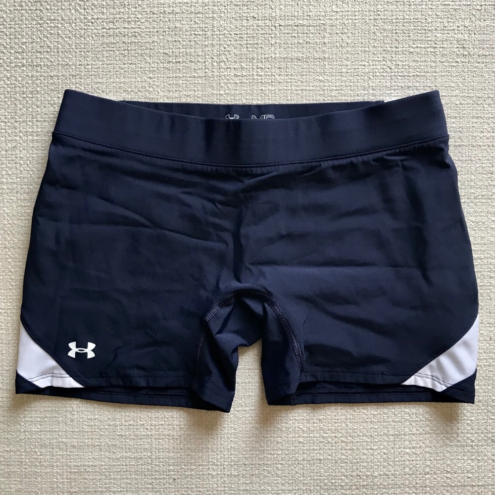Dark Navy Under Armour Compression Shorts